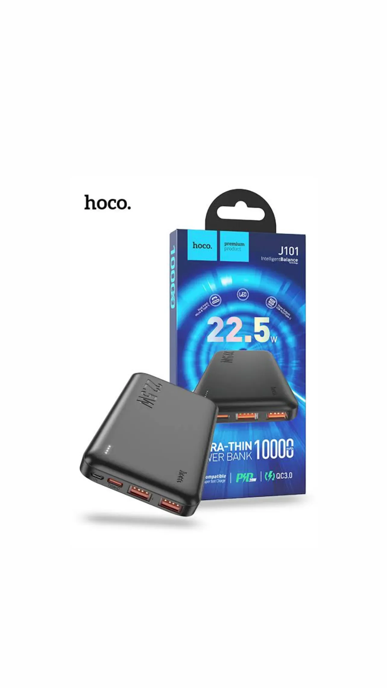 Powerbank Hoco j101 10000mAh 22.5w