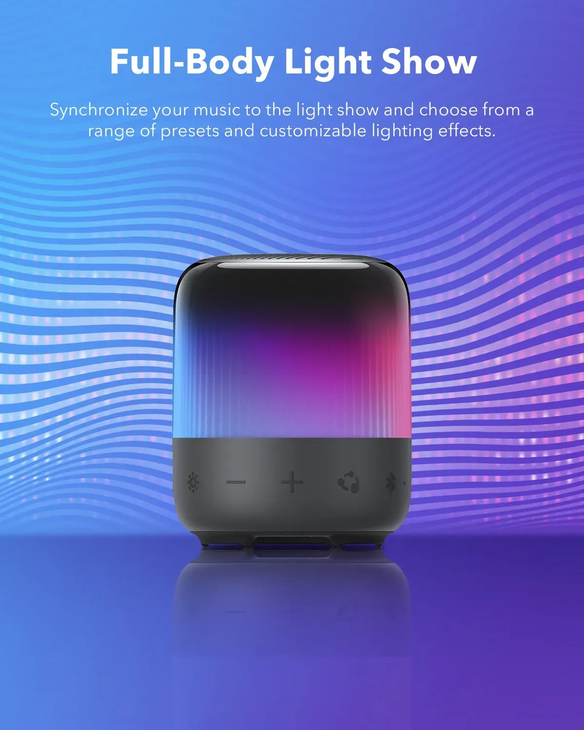 Anker Soundcore Glow Mini Portable Speaker With 360°