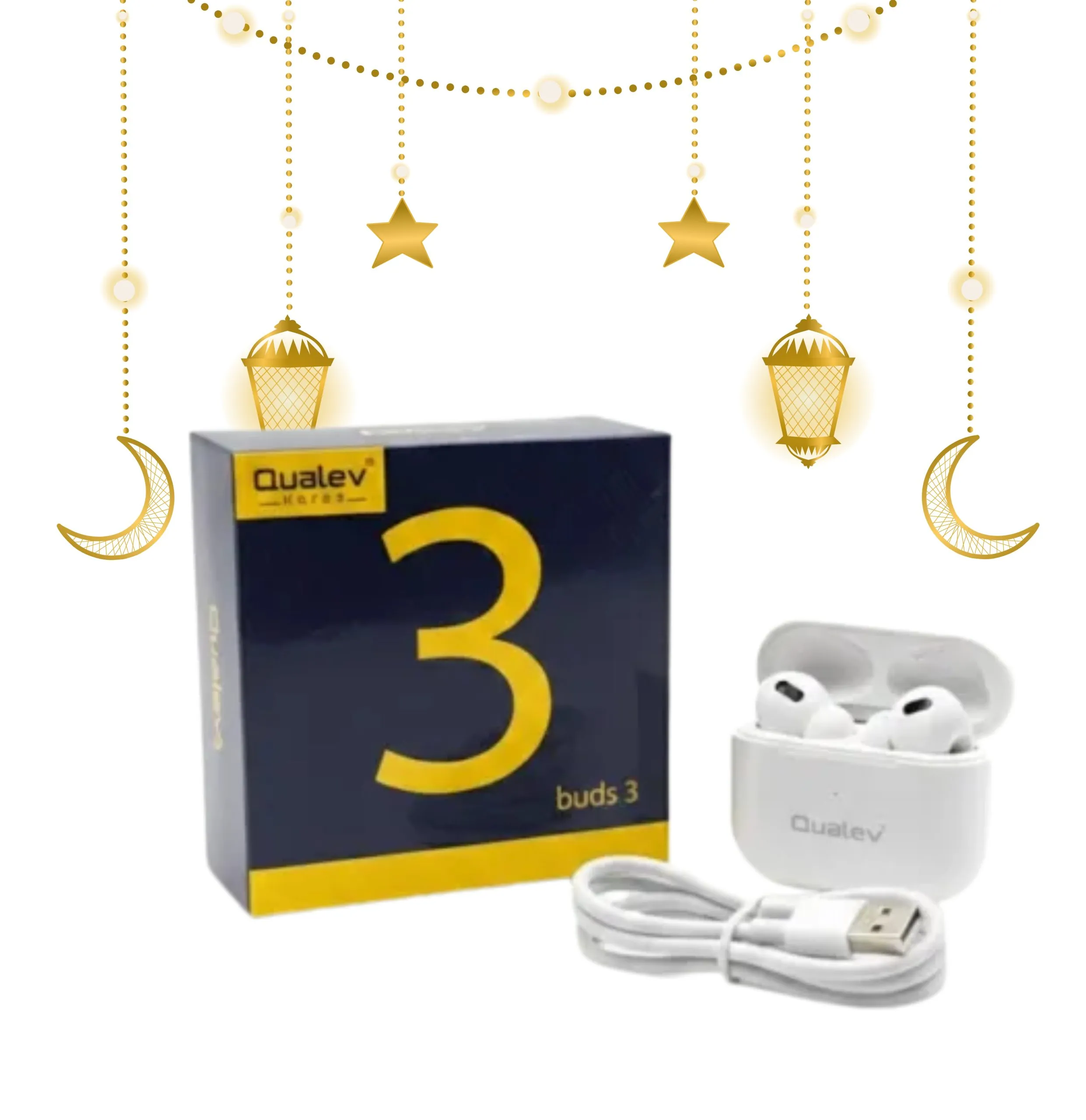 Qualev buds 3 صورة